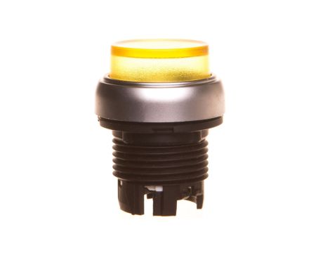 Napęd przycisku żółty z podświetleniem bez samopowrotu LPCQL205