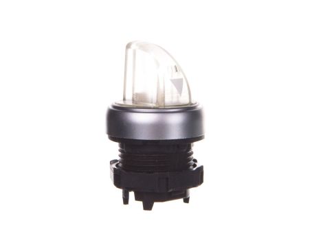 Napęd przełącznika 3 położeniowy biały z podświetleniem z samopowrotem LPCSL1318