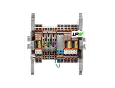 Listwa pomiarowa LPW 14-torowa 60V AC równoległa 847-297/060-2000