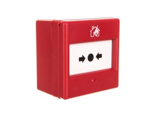 Ręczny ostrzegacz pożarowy w komplecie z szybką 1P IP24D CXM/CO/GP/R/BB 4930010FUL-0048XC