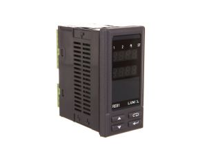 Regulator temperatury RE81 do czujnika PT100 -50-100C wyj. gł. przekaźnikowe wyj. alarmowe 2 230VAC 50/60Hz RE81 01100M0