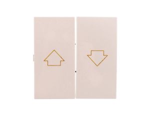 Simon 54 Klawisz do przycisku żaluzjowego SZP1WM kremowy DKZP1W/41