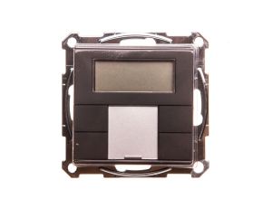 Przycisk wielofunkcyjny podw. plus z regul. temp., antracyt, Sys M MTN6212-0414