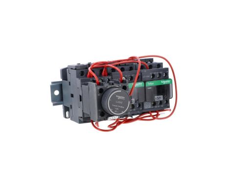 TeSys Deca Rozrusznik gwiazda/trójkąt, na szynę, TeSys LC3-D, cewka 230 V AC LC3D120AP7