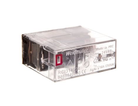 Przekaźnik przemysłowy 1P 16A 24V AC złącze wtykowe RCI314524 8869840000