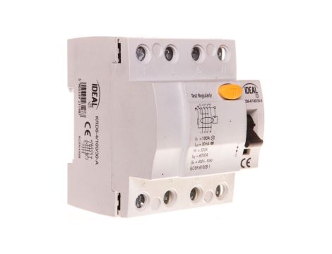 Wyłącznik różnicowoprądowy 4P 100A 0,03A typ A KRD6-4/100/30-A 23198