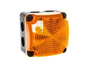 Sygnalizator ostrzegawczy żółty 115-230V AC LED błyskowy podwójny 853.310.60