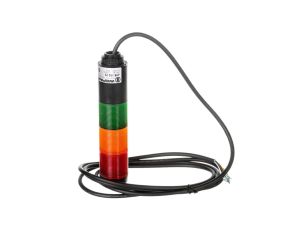 Kolumna sygnalizacyjna zielona/żółta/czerwona LED światło stałe 24V AC/DC IP65 LED Kompakt 37 698.110.75