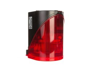 Syrena wielotonowa z sygnalizacją błyskową LED podwójną czerwoną 230V AC 444.100.68