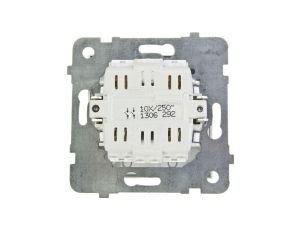 AS Łącznik podwójny z podświetleniem biały ŁP-11GS/m/00