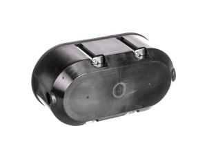 Puszka przeciwogniowa, do pustych ścian, osprzętowa 60mm, podwójna, głęboka E90 BS118 czarna 83118007