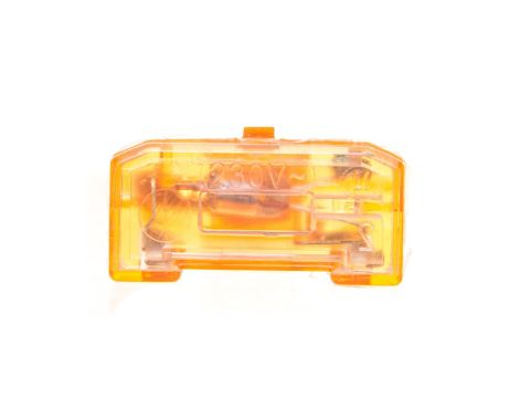 Berker/B.Kwadrat Wkładka jarzeniowa z zaciskiem N IP44 pomarańczowa 167504