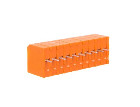 Listwa zaciskowa do płytek drukowanych 10-biegunowa pomarańczowa raster 3,81mm 739-340 /30szt./