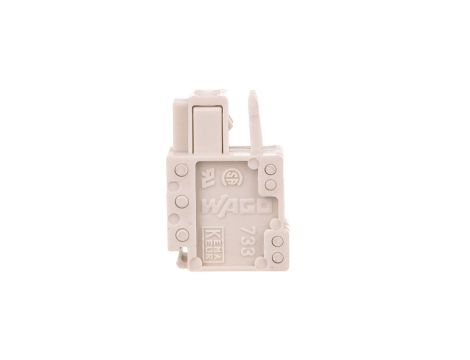 Gniazdo MCS-MICRO 2-biegunowe jasnoszare raster 2,5mm 733-102 /200szt./