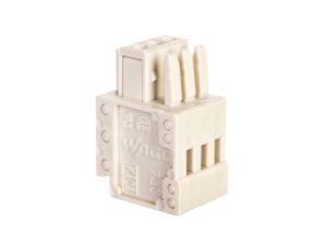 Gniazdo MCS-MICRO 3-biegunowe jasnoszare raster 2,5mm 733-103 /200szt./