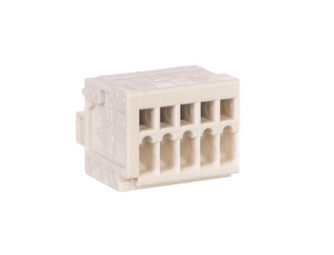Gniazdo MCS-MICRO 5-biegunowe jasnoszare raster 2,5mm 733-105 /100szt./