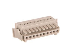 Gniazdo MCS-MINI Classic 10-biegunowe jasnoszare raster 3,5mm 734-110/037-000 /50szt./