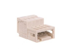 Wtyk MCS-MINI Classic 4-biegunowy jasnoszary raster 3,5mm 734-304 /100szt./