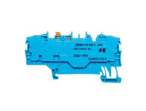 Złączka 2-przewodowa 2,5mm2 rozłączalna niebieska TOPJOBS 2002-1974 /50szt./