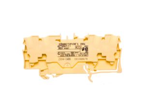 Złączka 4-przewodowa 4mm2 żółta TOPJOBS 2004-1406 /50szt./