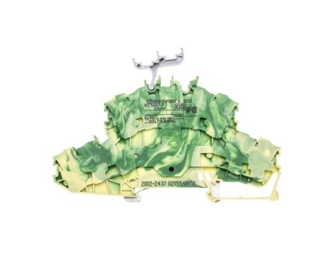 Złączka 2-piętrowa 2,5mm2 żółto-zielona TOPJOBS 2002-2437 /50szt./