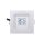 Oprawa awaryjna LOVATO P LED 3W 350lm (opt. koryt.) 3h jednozadaniowa AT biała LVPC/3W/B/3/SE/AT/WH