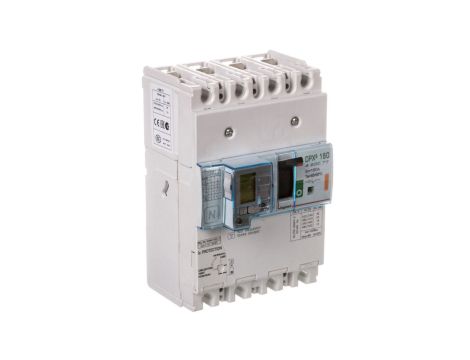 Wyłącznik mocy z zabezpieczniem różnicowprądowym 4P 160A 25kA DPX3 160+BL.R 420077