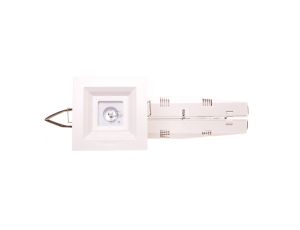 Oprawa awaryjna LOVATO P LED 1W 3h jednozadaniowa biała LVPO/1W/C/3/SE/X/WH