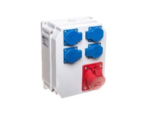 Rozdzielnica stacjonarna ŚWINOUJŚCIE 16A/5P 4GS IP54 /bez zabezpieczeń/ 9014034W