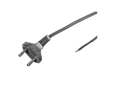 Przewód przyłączeniowy bez wyłącznika 250cm srebrny SP-250/2X0,75/-SRB YNS10000456