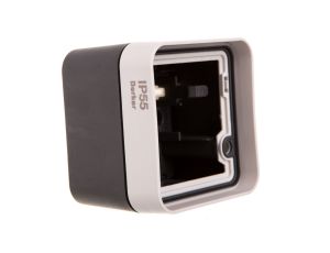 Berker W.1 Puszka natynkowa pojedyncza IP55 szary 6118913505