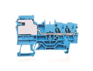 Złączka 2-przewodowa 2,5mm2 do przewodu neutralnego niebieska 2002-7214 TOPJOBS /50szt./