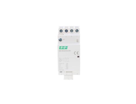 Stycznik modułowy montaż na szynie styki 4xZ 25A 24V DC ST25-40-24V-ACDC