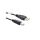 Kabel USB A wtyk - USB B wtyk 2.0 czarny AK-300105-018-S /1,8m/