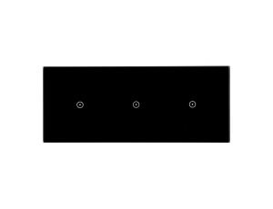 Panel dotykowy S54 Touch, 3 moduły, 1 pole dotykowe + 1 pole dotykowe + 1 pole dotykowe, zastygła lawa DSTR3111/73