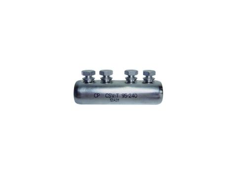 Złączka śrubowa Al-Cu, z przegrodą, cynowana, do 1kV, CSV-T 240-400, 289677