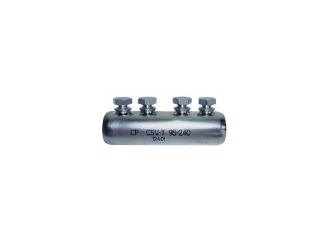 Złączka śrubowa Al-Cu, z przegrodą, cynowana, do 1kV, CSV-T 6-50, 255406