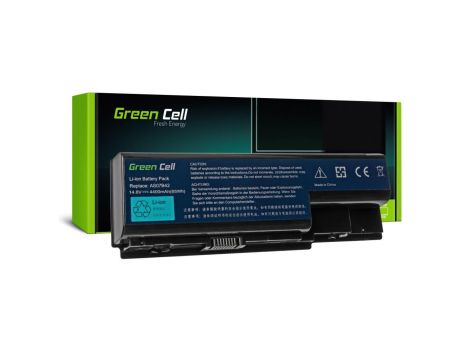 Bateria Green Cell AS07B32 AS07B42 AS07B52 AS07B72 14.8V do Acer Aspire 7220G 7520G 7535G 7540G 7720G