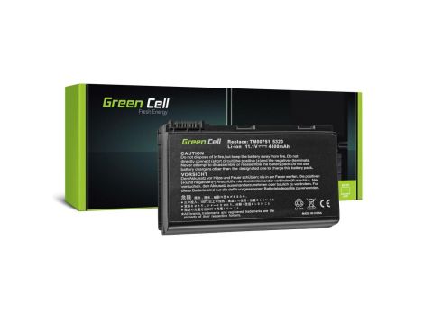 Bateria Green Cell GRAPE32 TM00741 do Acer Extensa 5000 5220 5610 5620 TravelMate 5220 5520 5720 7520 7720