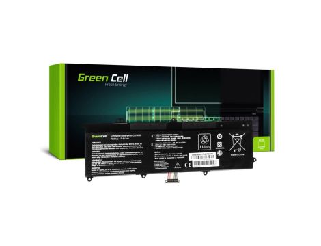 Bateria Green Cell C21-X202 do Asus X201E F201E VivoBook F202E Q200E S200E X202E