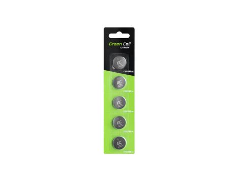 Bateria Litowa Green Cell CR2032 3V 220mAh /5szt./