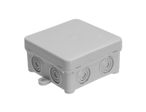 Puszka natynkowa, materiał-polietylen, kolor RAL7035, IP54, 380V, 7 wyjść K76/T
