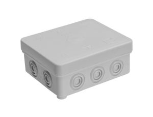 Puszka natynkowa, materiał-polietylen, kolor RAL7035, IP54, 380V, 10 wyjść, z zaciskami 4x6mm K78/T/K