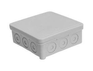 Puszka natynkowa, materiał-polietylen, kolor RAL7035, IP54, 380V, 12 wyjść K80/T