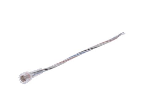 Gniazdo DC hermetyczne Clear RGB 4-pin 22awg