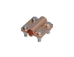 Złącze uniwersalne 2-elem. 60x60 drut8-pręt16 miedź 214.6 CU 21400603