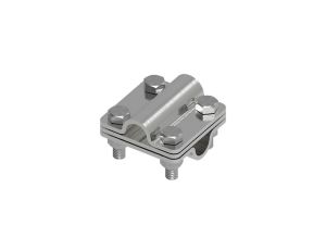 Złącze uniwersalne 3-elem. 60x60 pręt16-pręt16 stal nierdzewna 214.5.1 NI 21401505