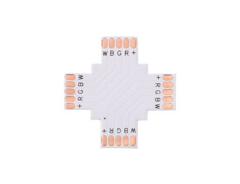 Złączka do taśmy led rgbw 12mm PCB X