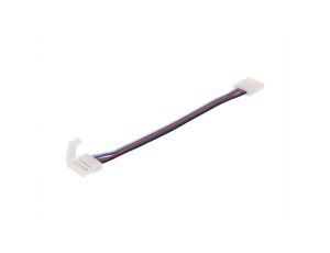 Złączka do taśmy led rgbw 12mm taśma-przewód-taśma