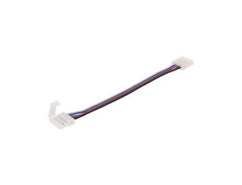 Złączka do taśmy led rgbw 12mm taśma-przewód-taśma